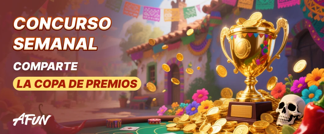 ¡Gana a lo Grande! Descubre el Emocionante Concurso Semanal Afun y Comparte la Copa de Premios