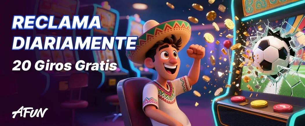 ¡Afun Casino: Reclama 20 Giros Gratis Diarios y Desata Tu Suerte!
