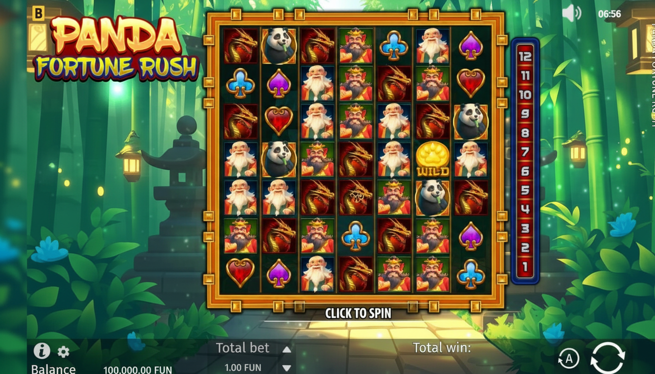 Panda Fortune Rush: ¡La Aventura Oriental te Espera!
