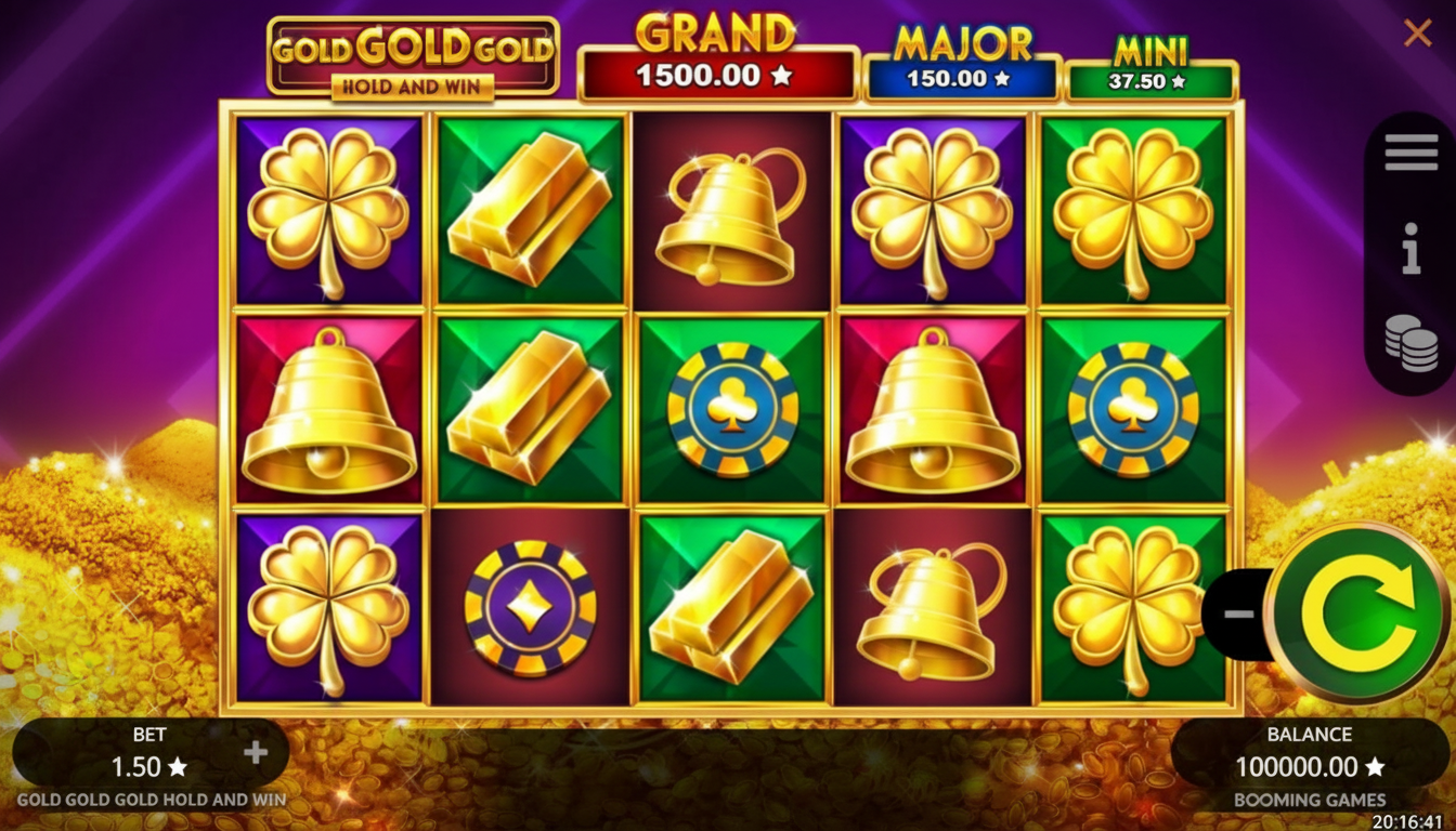 Reseña Exclusiva: Gold Gold Gold Hold and Win en México
