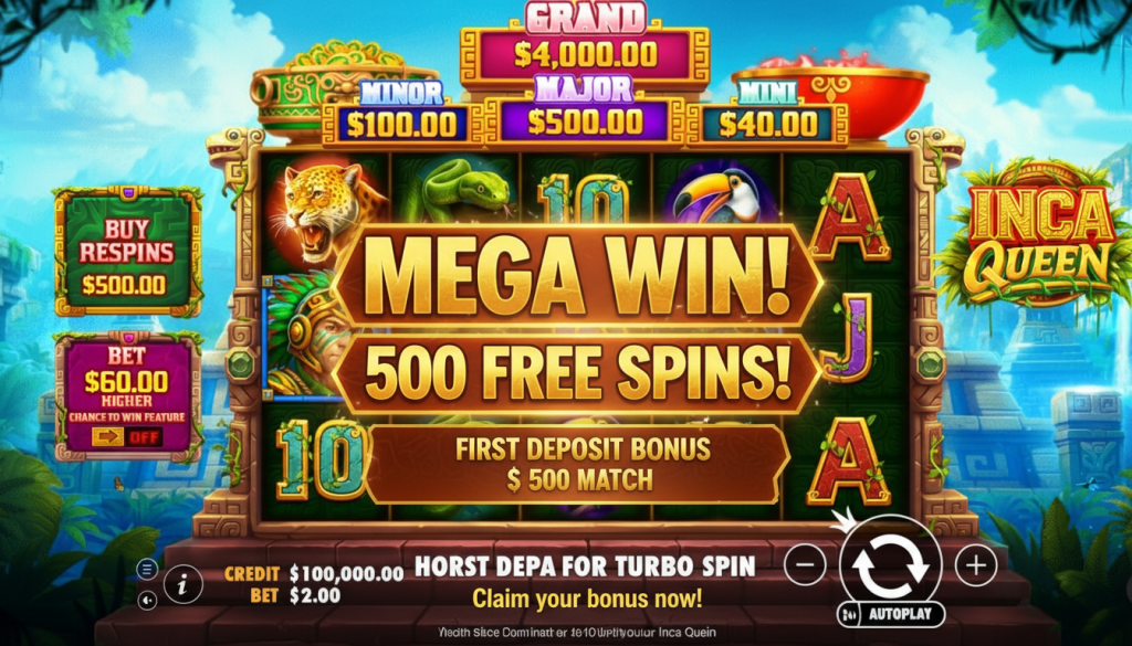 Inca Queen-bonus