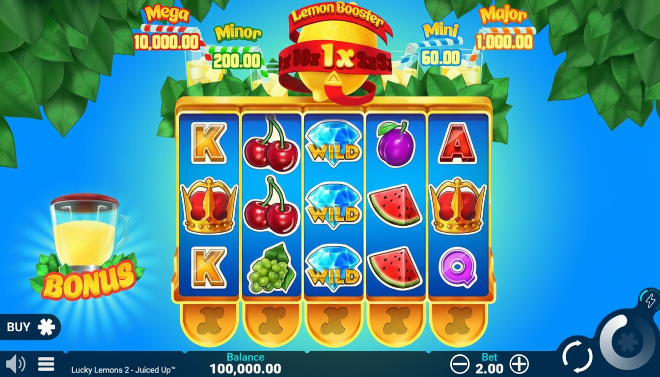 Juega Lucky Lemons 2 Juiced Up en Afun Casino México