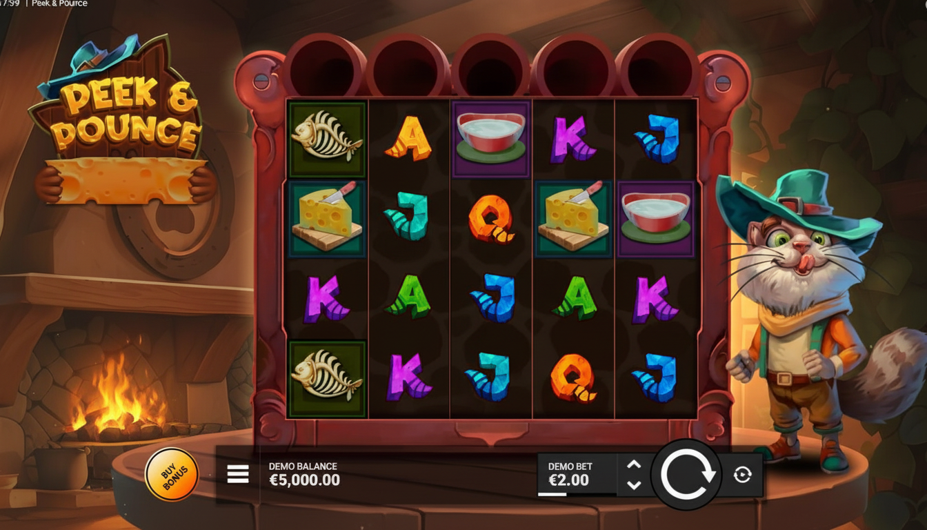 Peek & Pounce Slot NowNow Gaming | Promo México