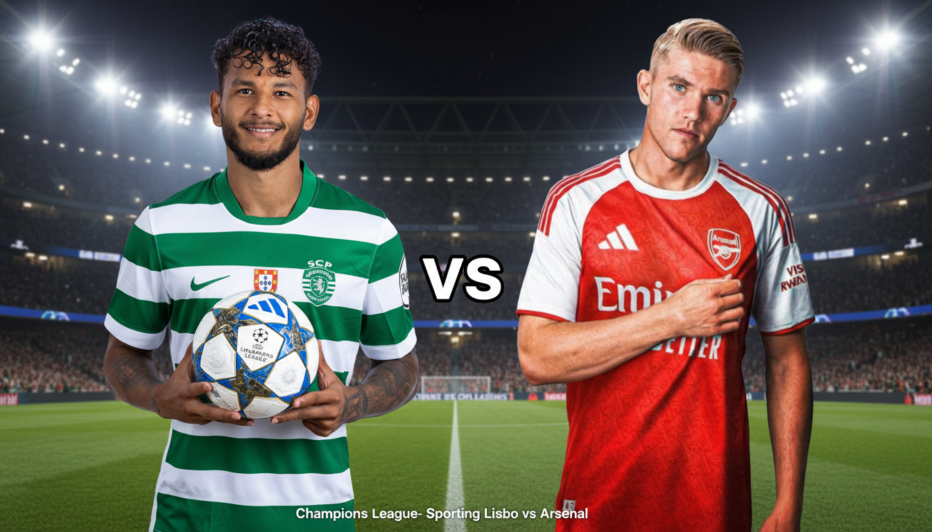 Sporting vs Arsenal: rendimiento y alineaciones clave