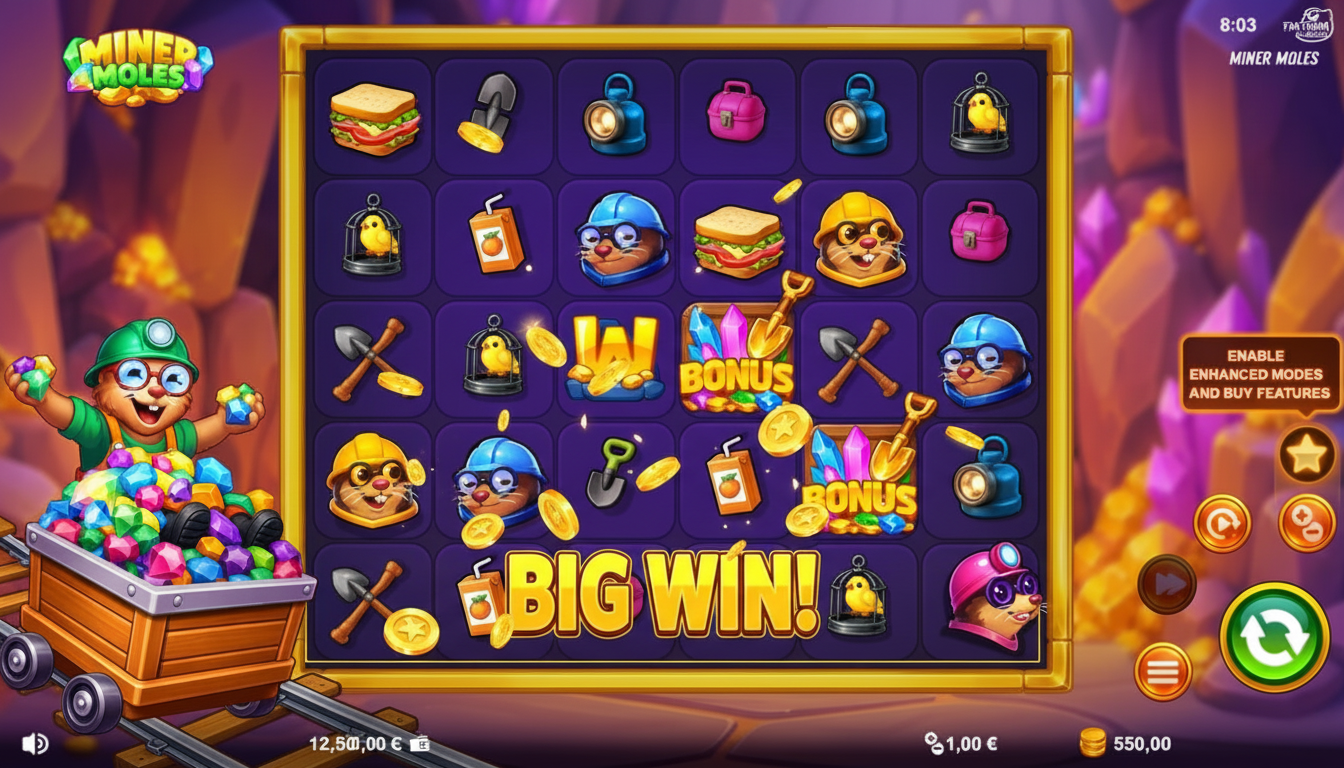 Miner Moles — Reseña y Página de Aterrizaje para México